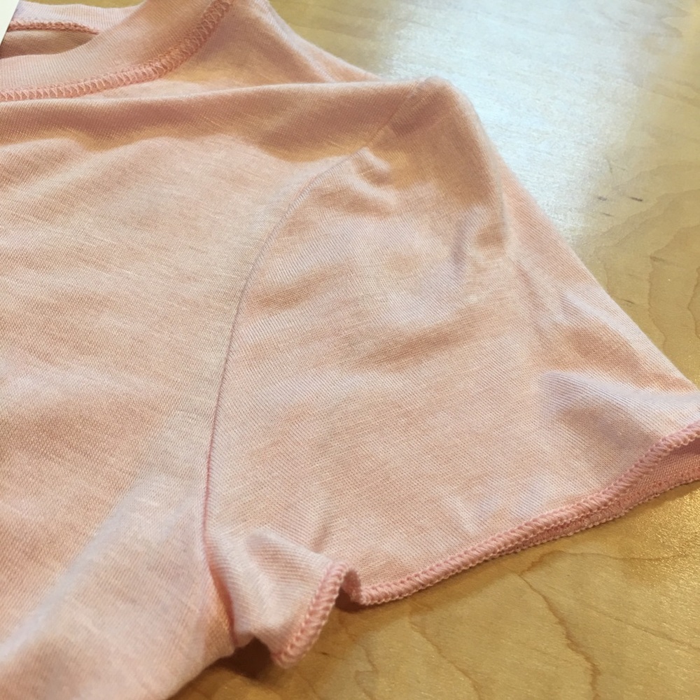 NWT pink crop tee Sadie & Sage - Picture 5 of 7